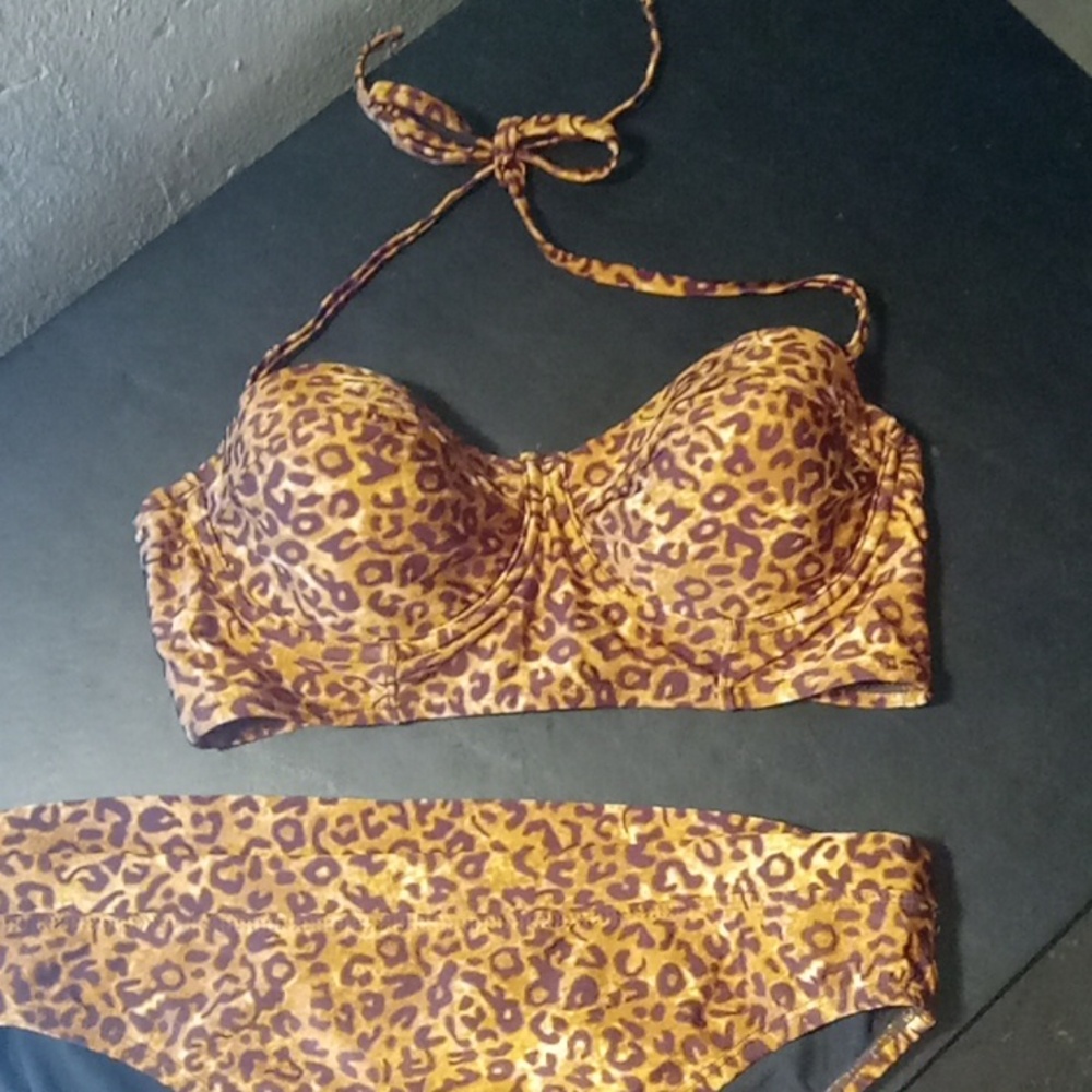 LEOPARD 🐆 SWIMSUIT BIKINI